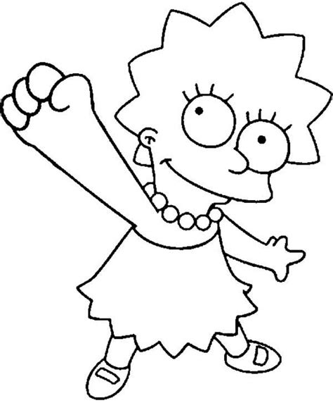 Pin On The Simpsons Coloring Pages