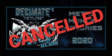 1, 2020 at wacken festival grounds in wacken, germany. Decimate MetalFest