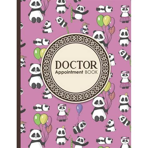 Doctor Appointment Book 2 Columns Appointment Organizer Planner Cute