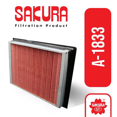 Sakura Air Filter A1833 For Nissan Juke 2011 2014 Almera 12 2013