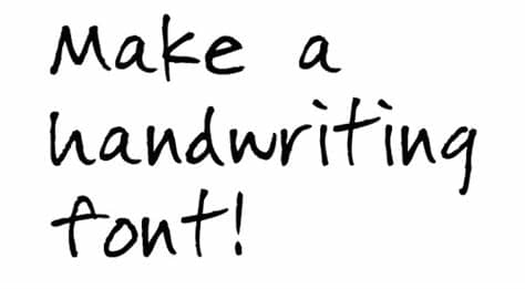 There are even free fonts for commercial use. Create a Font — Out of Your Own Handwriting
