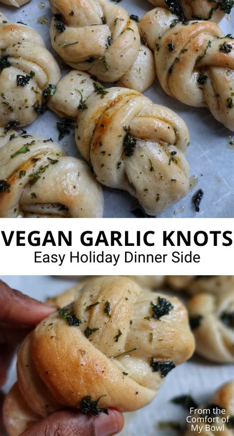 Vegan Garlic Knots Roasted Garlic And Herb Artofit