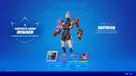The Southpaw Crew Pack Is Available Now Fortnite News