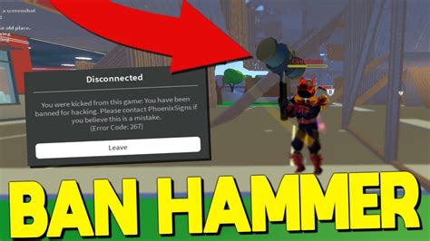 Rare Ban Hammer Got Me Banned In Strucid Roblox Fortnite Youtube