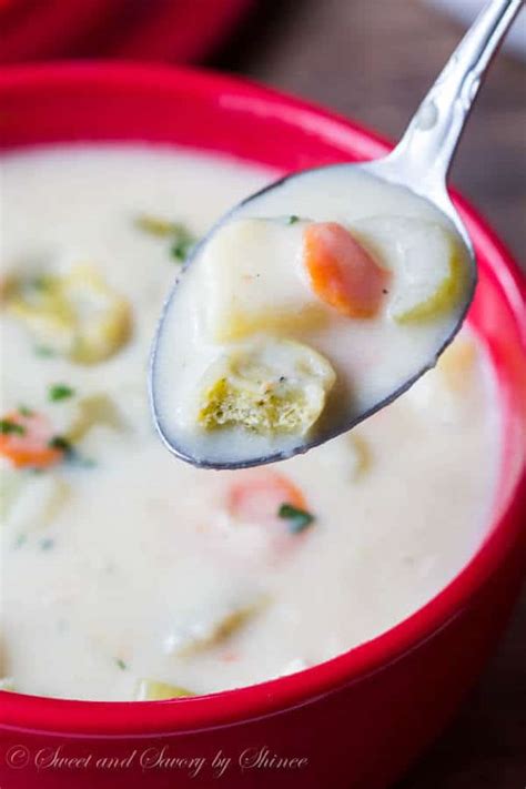 Grandma gladys' german knoephla soup recipe. Knoephla Soup, aka Chicken & Dumpling Soup ~Sweet & Savory ...