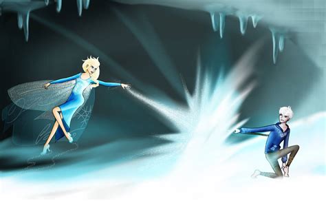 Elsa Vs Jack Frost Edited By Chillydragon On Deviantart