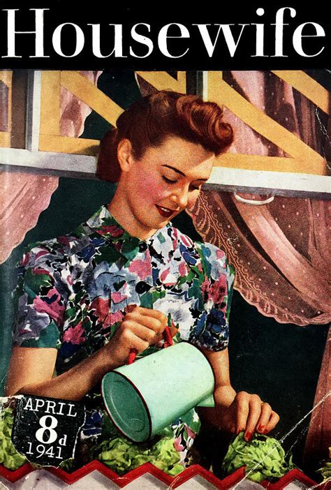 1940s Uk Housewife Magazine Cover Photograph By The Advertising Archives Fine Art America
