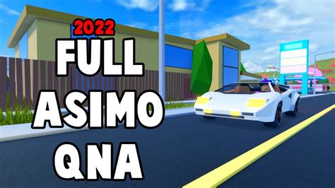 The Full Asimo3089 Qna 2022 Youtube