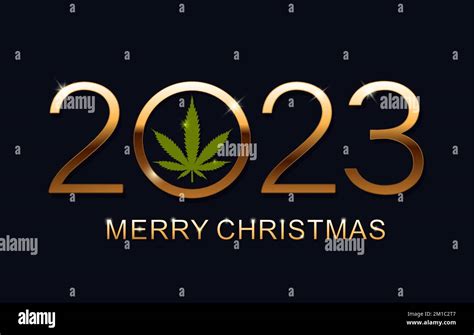 Neujahr 2023 Und Frohe Weihnachten Grußkarte Vektor Illustration Frohe
