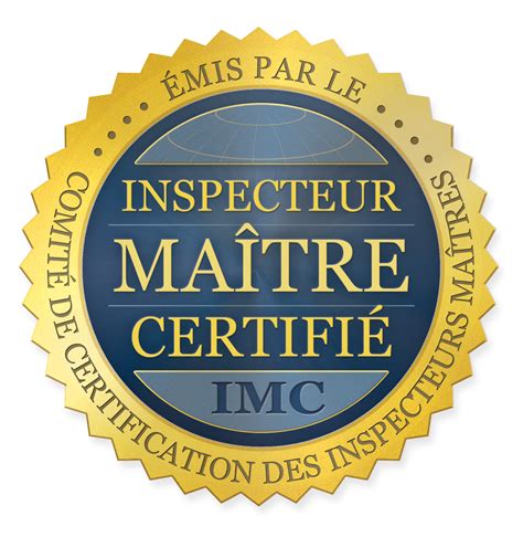 Certifed Master Inspector® Logos Certified Master Inspector®