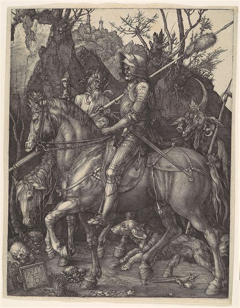 Albrecht Dürer Knight Death And The Devil The Met