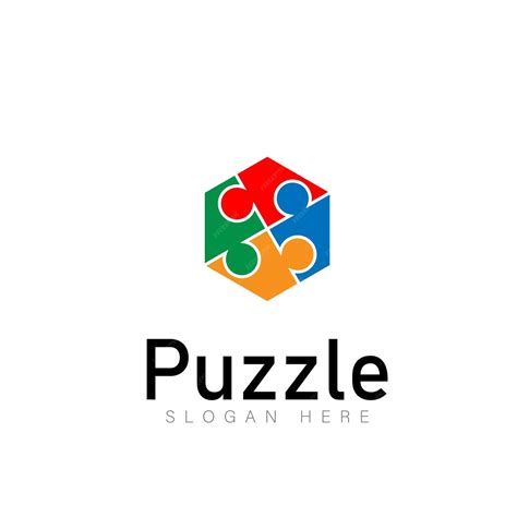 Premium Vector Puzzle Set Logo Vector Template Dowload