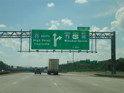Lukes Signs Interstate 85 And Interstate 73 North Carolina