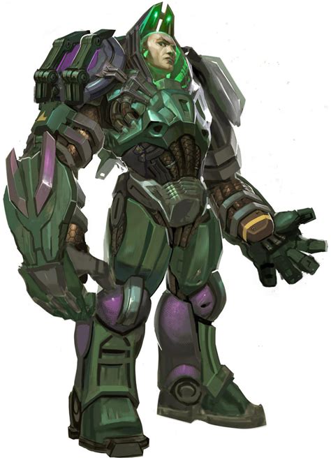 Injustice Gods Among Us Lex Luthor Primary Costume Concept Art