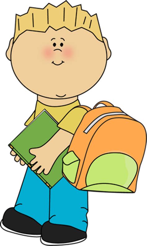 Download High Quality Backpack Clipart Boy Transparent Png Images Art
