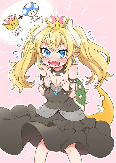Bowsette Mario And 1 More Drawn By Monoland Danbooru