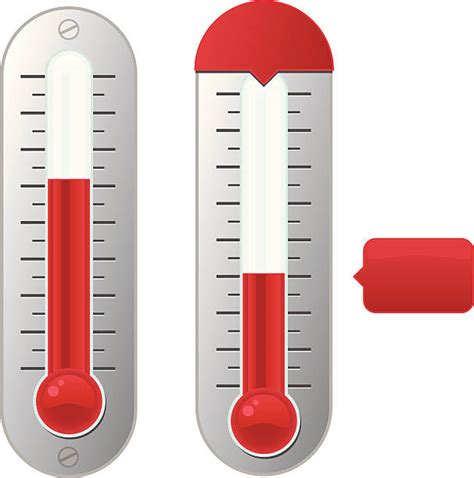 Royalty Free Fundraising Thermometer Clip Art Vector Images