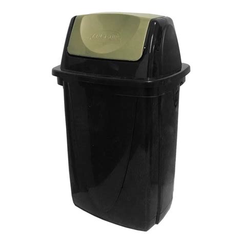 Cesto Tacho De Basura Plastico Ecoblack Con Tapa 9 Lts Shopee Argentina