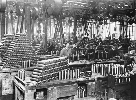 British Munitions Factory First World War Stock Image C0381071