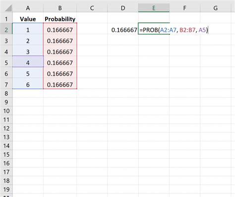 How To Calculate Probability In Excel With Examples