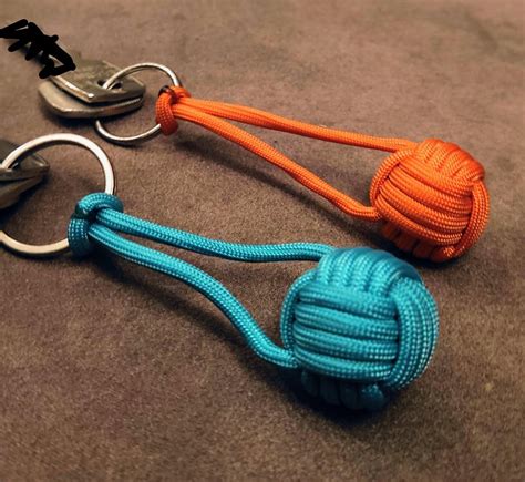 Just Finished Two Monkeys Fist Keychains Rknots