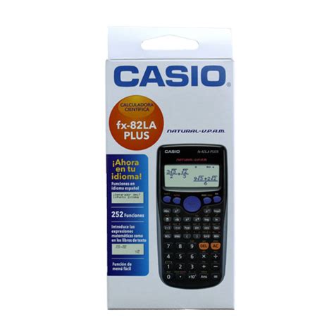 Calculadora Cientifica Casio Fx La Plus Bk Comercial Basurto