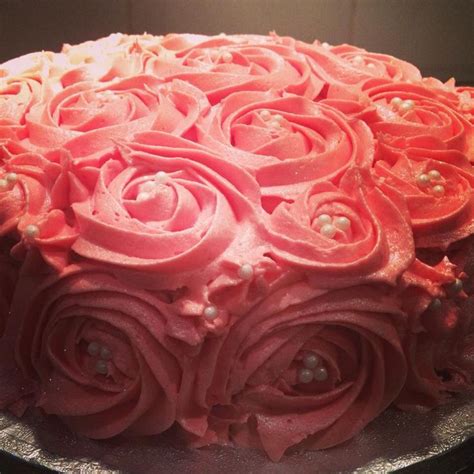 Pink Rose Cake Pink Rose Cake Rose Cake Rose