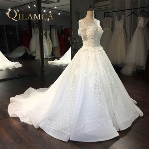 Real Photo Ball Gown Wedding Dress 2018 Bride Dresses Custom Sizeandcolor