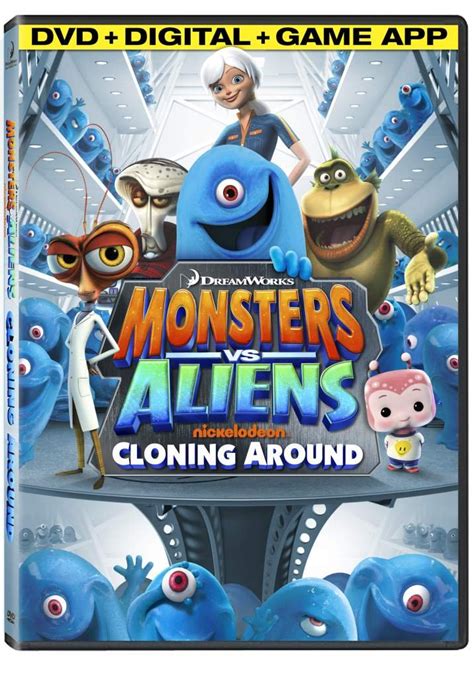 Dad Of Divas Reviews Dvd Review Monsters Vs Aliens Cloning Around