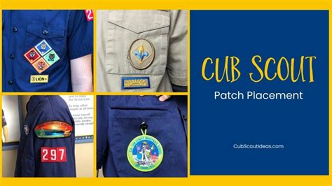 Ultimate Cub Scout Patch And Badge Placement Guide 2021