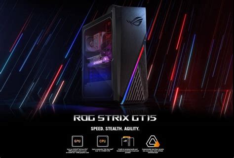Asus Rog Strix Gt15 G15 G15cf Branded Desktop Gaming Pc I7 12th