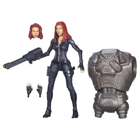 Black Widow Marvel Legends Figure With Alternate Head The Toyark News