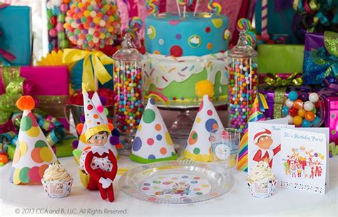 Create Your Very Own Diy Elf On The Shelf Birthday Party Elf On The