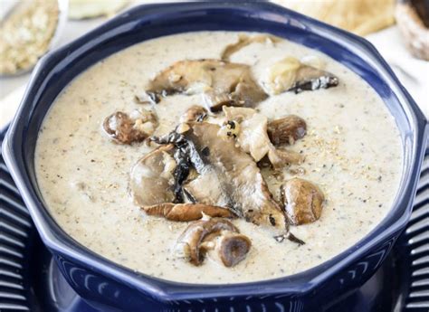 Creamy Mushroom Soup Clean Food Crush