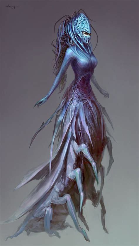 0813 By Loengrin Creature Concept Art Fantasy Creatures Alien