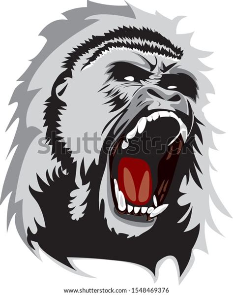 301 Gorilla Roar Stock Vectors Images And Vector Art Shutterstock