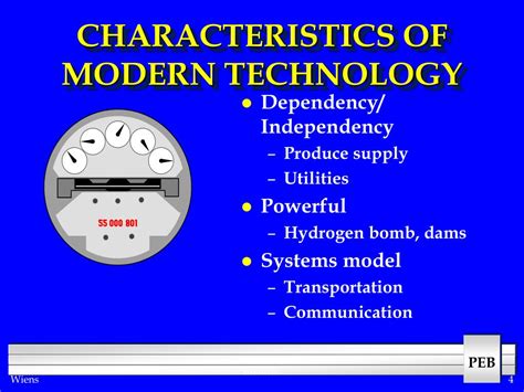 Ppt Characteristics Of Modern Technology Powerpoint Presentation