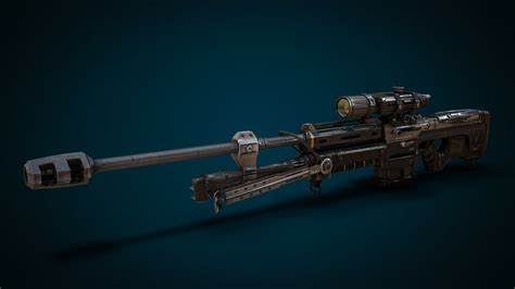 Halo Reach Sniper Rifle By Xinfectionx On Deviantart