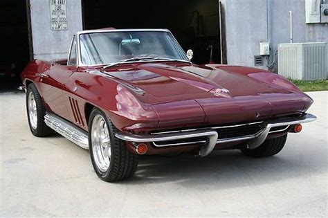 Buy Used 1965 Corvette Convertible 327ci Matching Numbers 4 Speed Side