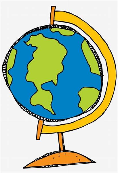 Globe Clipart Drawing Clip Earth Cartoon Disney