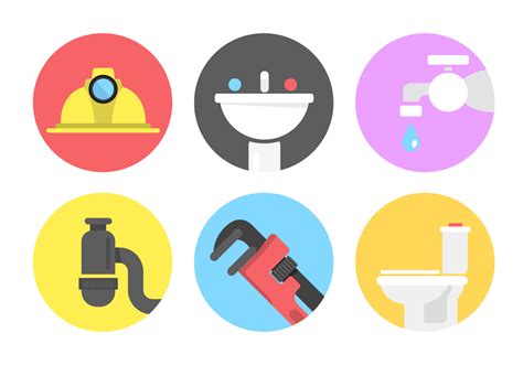 Plumbing Vector Icons Download Free Vector Art Stock Graphics And Images