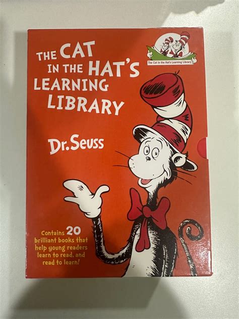 The Cat In The Hats Learning Library Box Set By Dr Seuss 20 Books