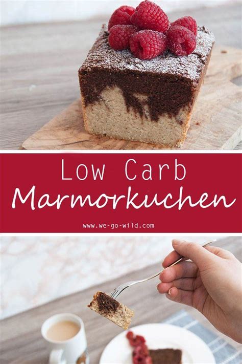 Fluffiger Low Carb Marmorkuchen Mit Kokosmehl Kuchen Ohne