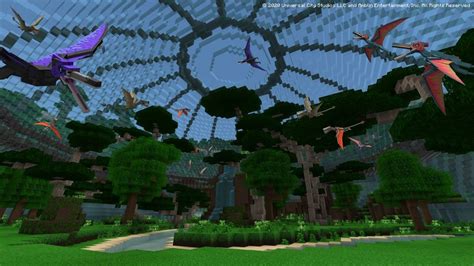 Minecraft Adds Dinosaurs With The New Jurassic World Dlc Available Now