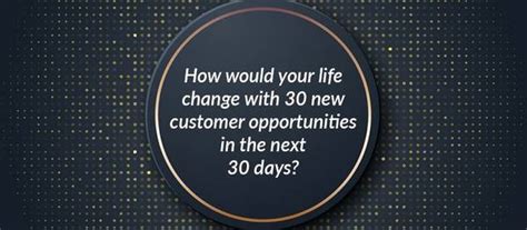 30 Customer Opportunites Web Directive