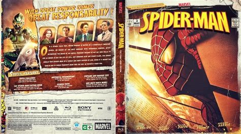 Comic Book Blu Ray Collection Spider Man EFX Coverart Gallery