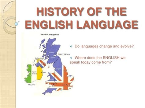The History Of The English Language Timeline Timetoast Timelines