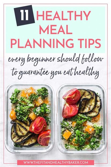 11 Healthy Meal Planning Tips Every Beginner Should Follow To Guarantee