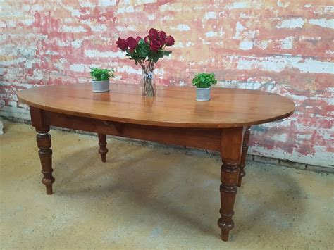 Yellow Wood Dining Table Kings And Queens Antiques