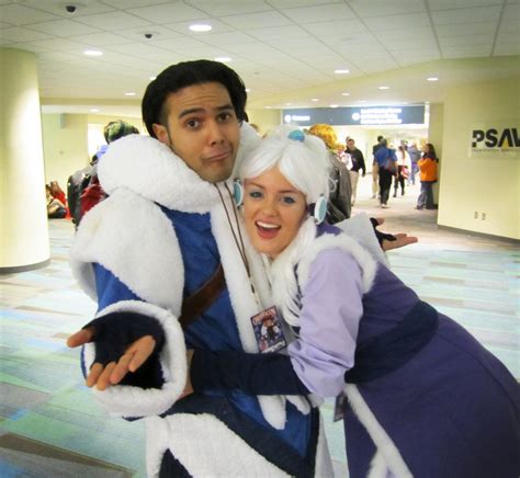 Sokka And Yue By Turen On Deviantart Princess Yue Cosplay Cosplay